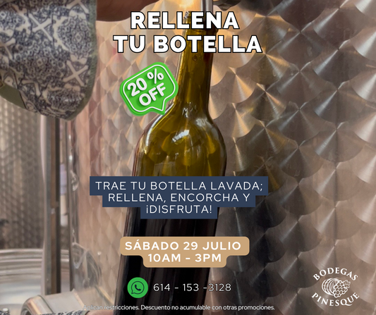 Rellena tu Botella en Pinesque